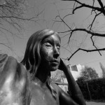 Statue Ch. Galiffe B&W